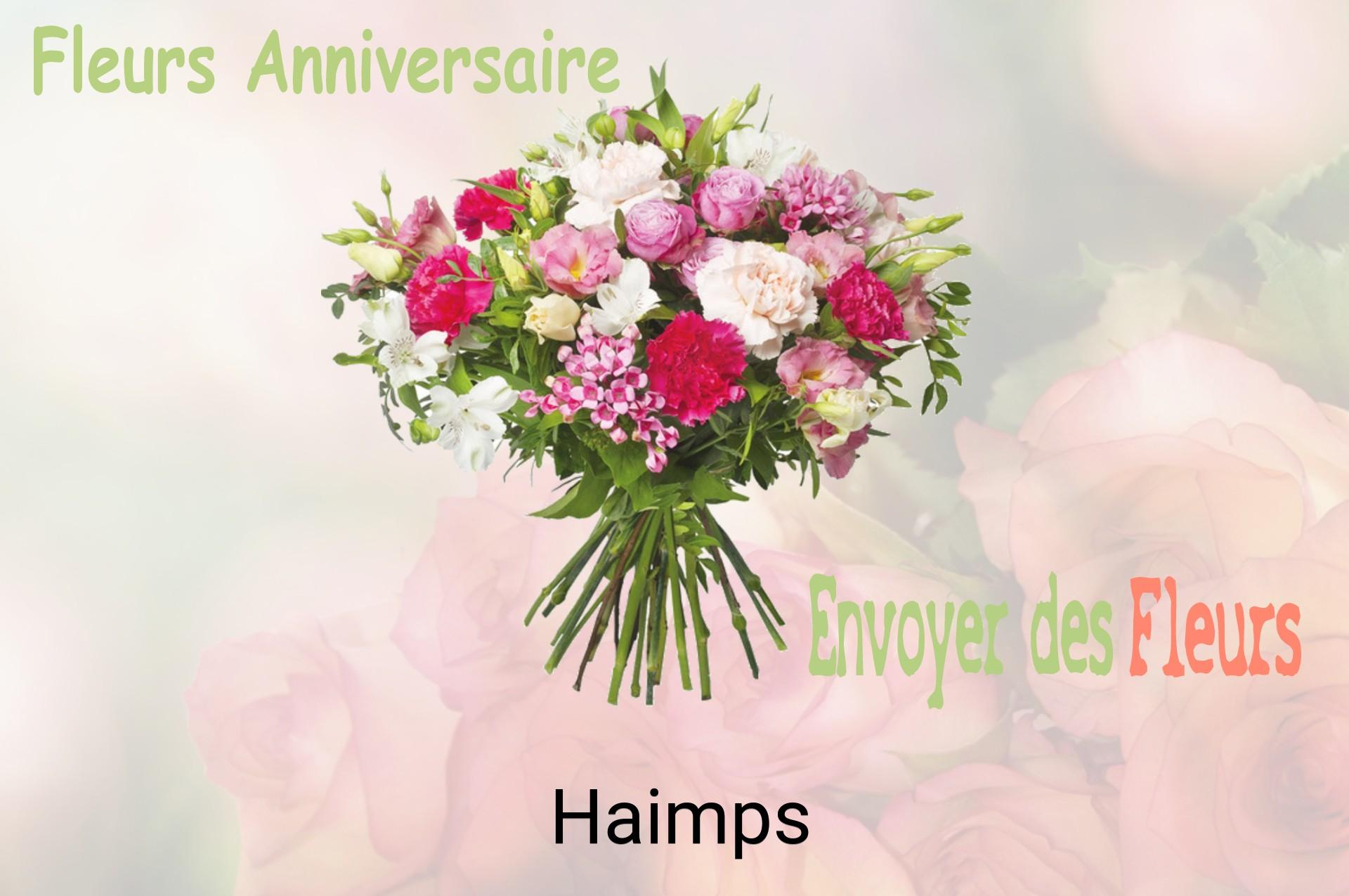 Bouquet de fleurs d’anniversaire livré à Haimps